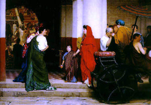  Sir Lawrence Alma-Tadema Entrance to a Roman Theatre - Art Print
