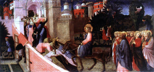  Pietro Di Giovanni d'Ambrogio Entry of Christ to Jerusalem - Art Print