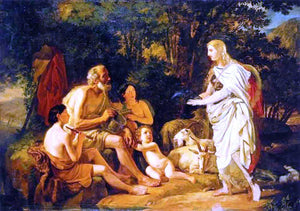  Karl Pavlovich Brulloff Erminia and the Shepherds (unfinished) - Art Print