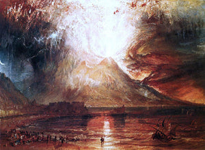  Joseph William Turner Eruption of Vesuvius - Art Print