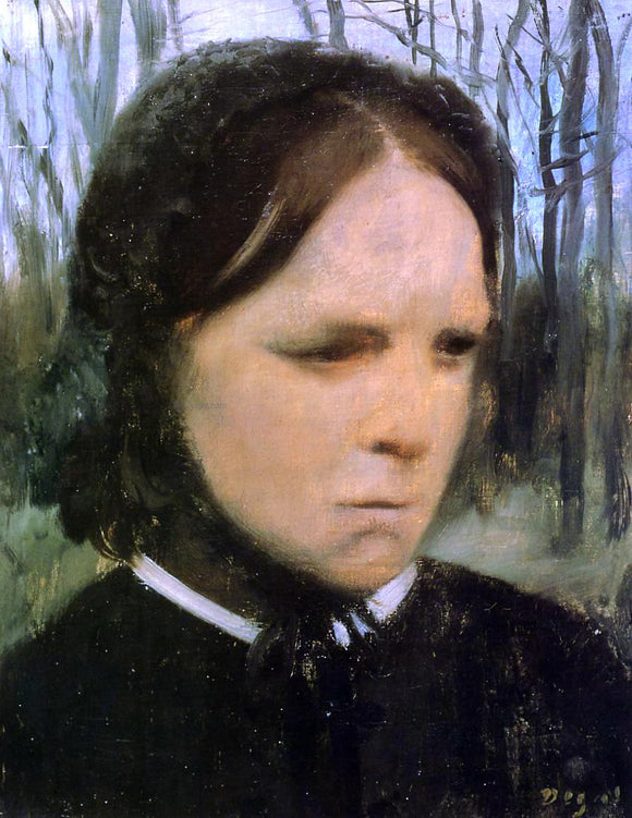  Edgar Degas Estelle Musson Balfour - Art Print