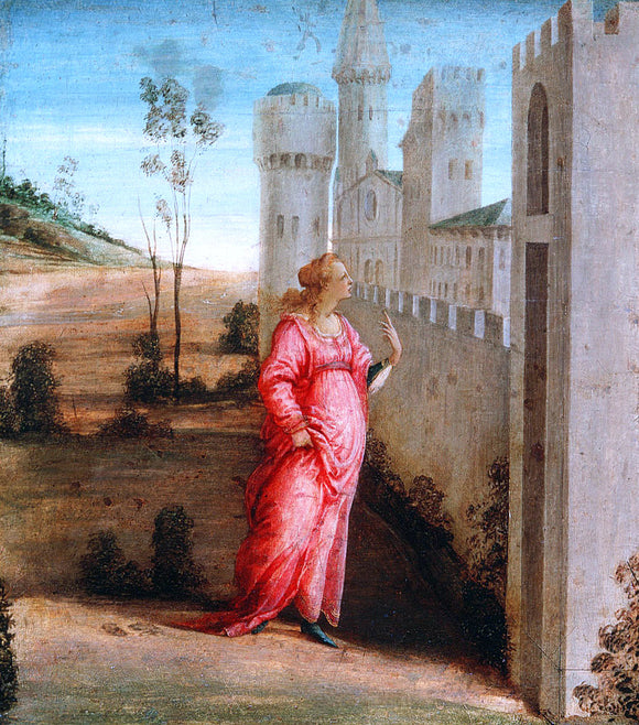  Filippino Lippi Esther at the Palace Gate - Art Print