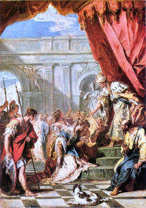  Sebastiano Ricci Esther Before Ahasuenus - Art Print