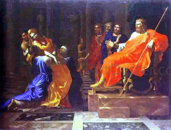  Nicolas Poussin Esther Before Assuerus - Art Print