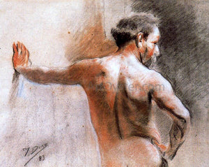  Ignacio Diaz Olano Estudio de Academia - Art Print