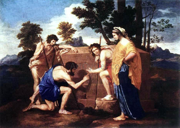  Nicolas Poussin Et in Arcadia Ego - Art Print