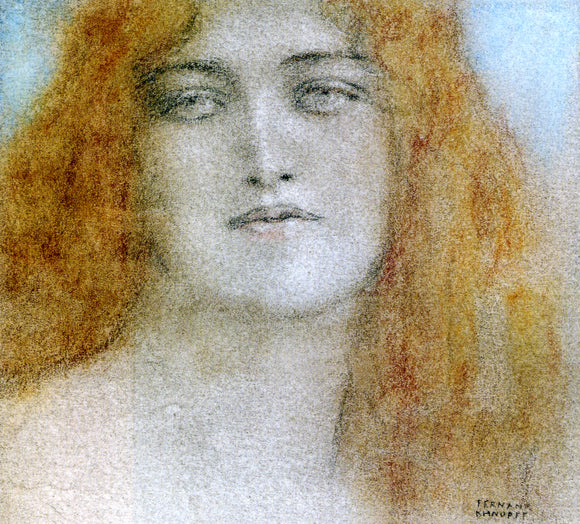  Fernand Khnopff Etude de Femme - Art Print