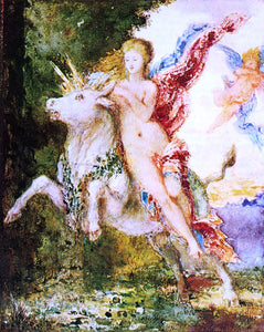 Gustave Moreau Europa and the Bull - Art Print