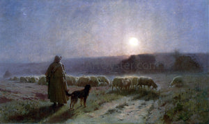  Charles Sprague Pearce Evening - Art Print