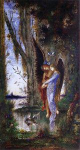  Gustave Moreau Evening and Sorrow - Art Print