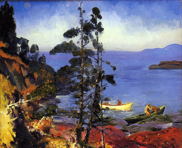  George Wesley Bellows Evening Blue - Art Print