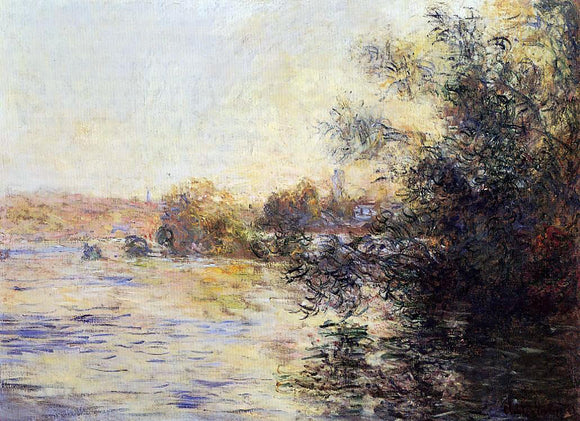  Claude Oscar Monet Evening Effect of the Seine - Art Print