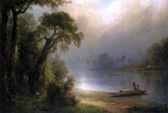  Frederic Edwin Church Evening in the Tropics - Art Print
