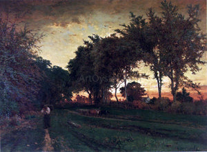  George Inness Evening Landscape - Art Print