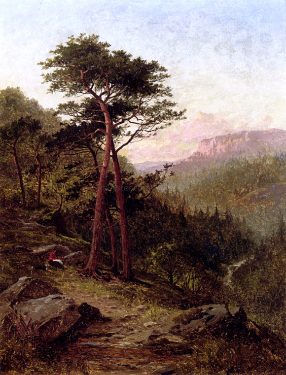  Henry Pether Evening, North Wales - Art Print