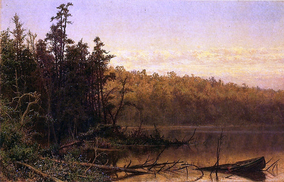  Hugh Bolton Jones Evening on the Severn - Art Print