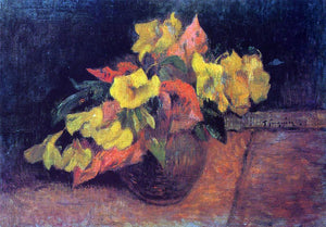  Paul Gauguin Evening Primroses in a Vase - Art Print
