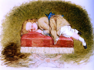  Henry Lejeune Exhausted - Art Print