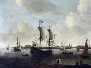  Hendrik Van Minderhout Extensive View of a City - Art Print