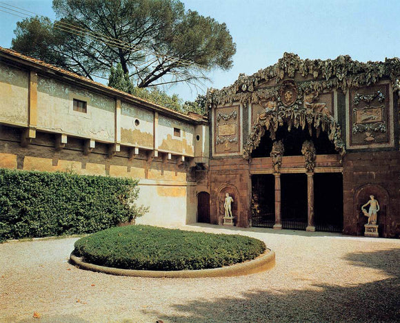  Bernardo Buontalenti Exterior View of the Grotto - Art Print