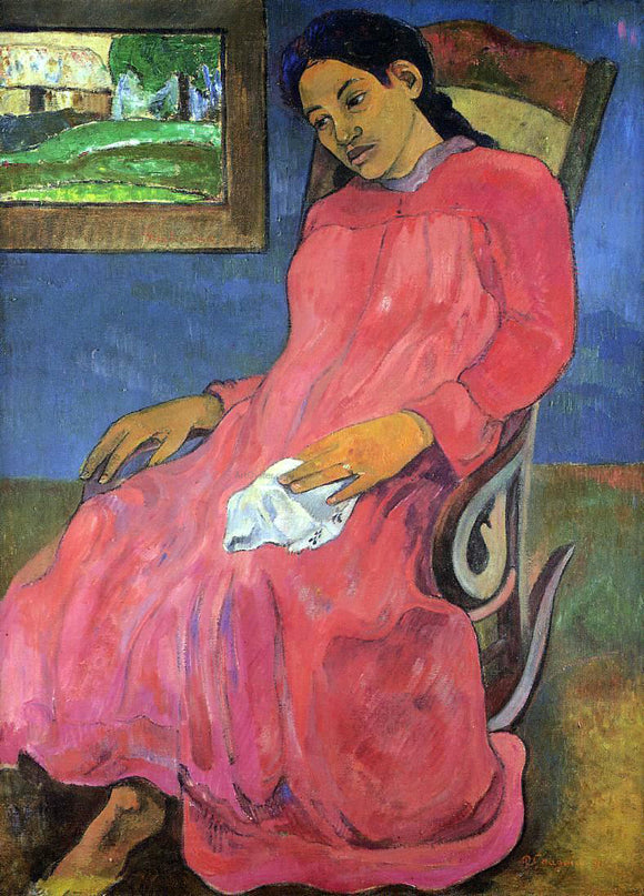  Paul Gauguin Faaturuma (also known as Melancholy) - Art Print