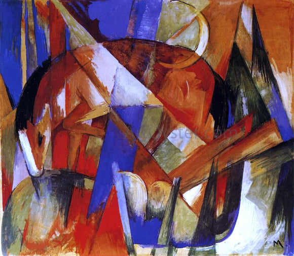  Franz Marc Fabulous Beast II - Art Print