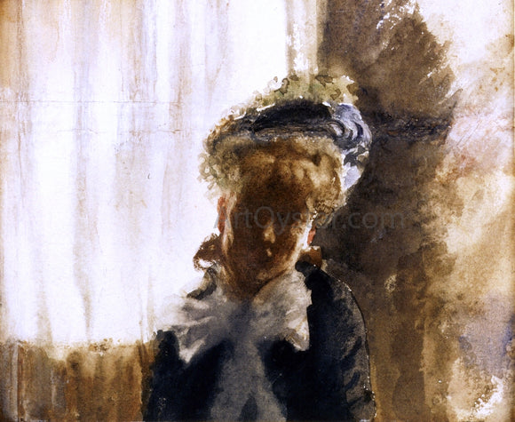  Giuseppe De Nittis Face - Art Print