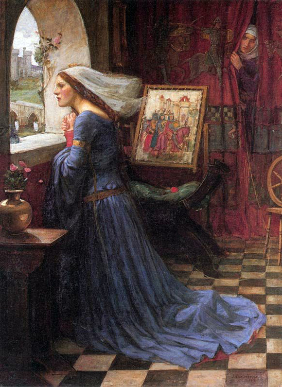  John William Waterhouse Fair Rosamund - Art Print