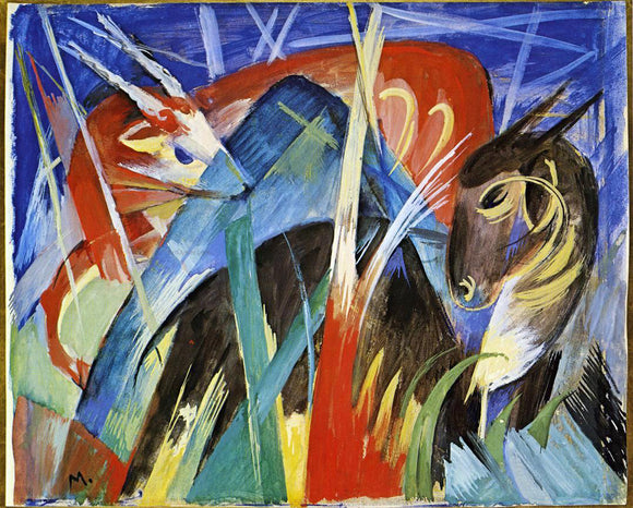  Franz Marc Fairy Animals - Art Print