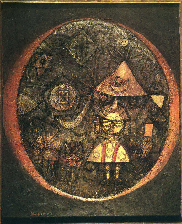  Paul Klee Fairy Tale of the Dwarf - Art Print