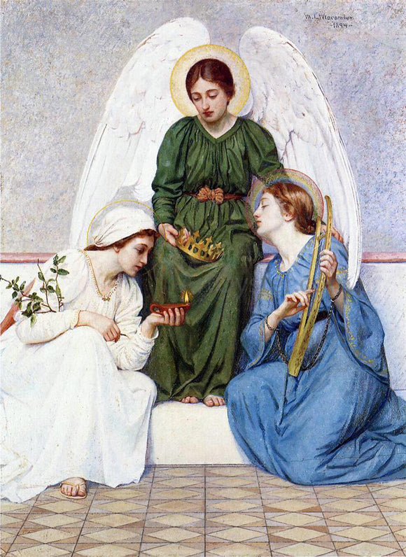  Mary L Macomber Faith, Hope and Love - Art Print