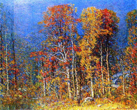  John Joseph Enneking Fall Landscape - Art Print