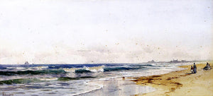  Alfred Thompson Bricher Far Rockaway Beach - Art Print