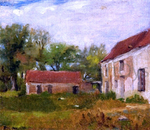  Eva Gonzales Farm at Rebais (Seine-et-Marne) - Art Print