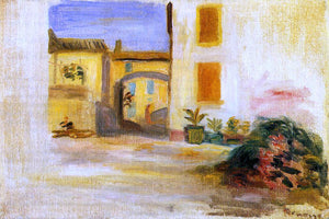  Pierre Auguste Renoir Farm Courtyard, Midday - Art Print