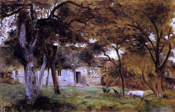  Berthe Morisot Farm in Normandy - Art Print