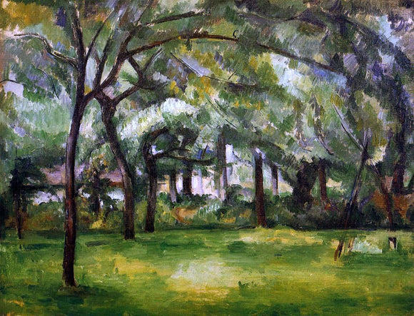  Paul Cezanne Farm in Normandy, Summer (also known as Hattenville) - Art Print