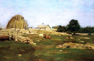  Dwight W Tryon Farmyard - Art Print