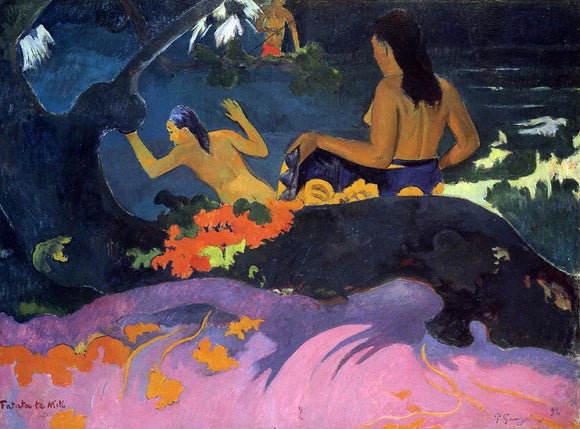  Paul Gauguin Fatata te Miti (also known as By the Sea) - Art Print