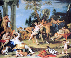  Sebastiano Ricci Feast in Honour of Pan - Art Print