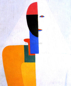  Kasimir Malevich Female Half Figure - Art Print