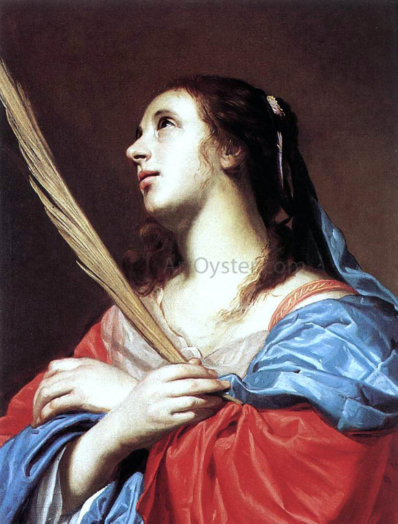  The Elder Jacob Van  Oost Female Martyr - Art Print