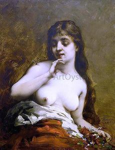  Guillaume-Romain Fouace Female Nude - Art Print