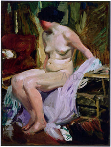  Joaquin Sorolla Y Bastida Female Nude - Art Print