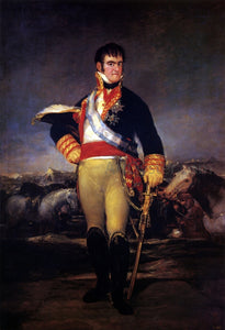  Francisco Jose de Goya Y Lucientes Fernando VII in an Encampment - Art Print