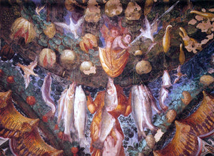  Cristofano Gherardi Festoon Decoration (detail) - Art Print