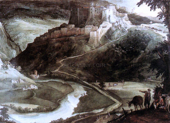  Paul Bril Feudo di Rocca Sinibalda - Art Print