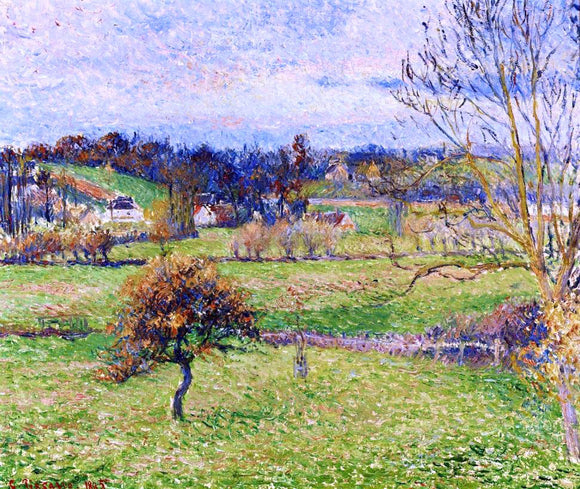  Camille Pissarro Field at Eragny - Art Print