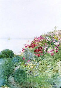  Frederick Childe Hassam Field of Poppies, Isles of Shaos, Appledore - Art Print