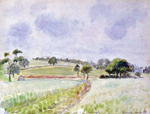  Camille Pissarro Field of Rye - Art Print